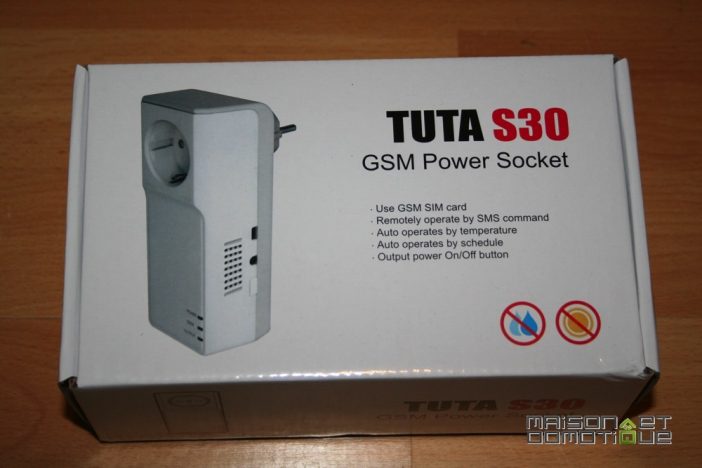 Test de la Tuta S30, une prise connectée GSM - Maison et Domotique