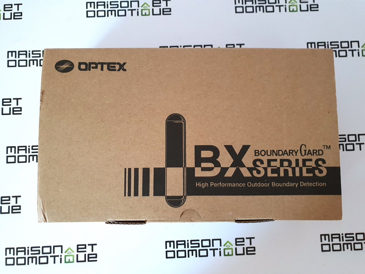 Optex BX80NR - Détecteur de mouvement sans fil exterieur pour facade