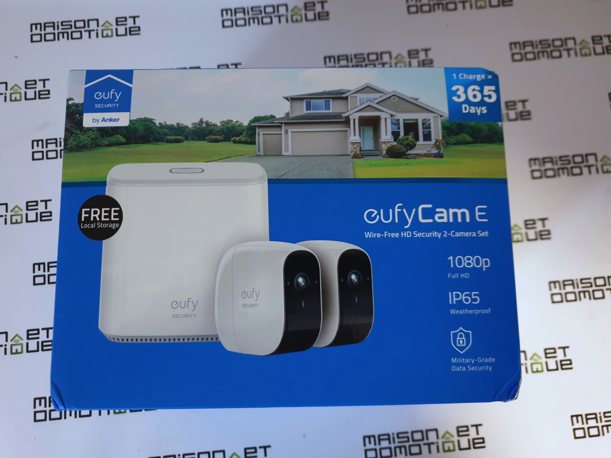 Test de Eufy Cam, le kit de vidéo surveillance HD sans fil avec