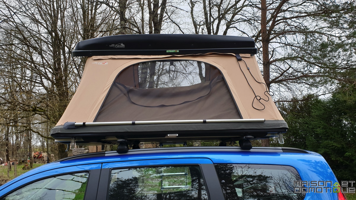 Présentation de la tente de toit Naitup Family: votre hébergement sur votre  voiture ! - Maison et Domotique