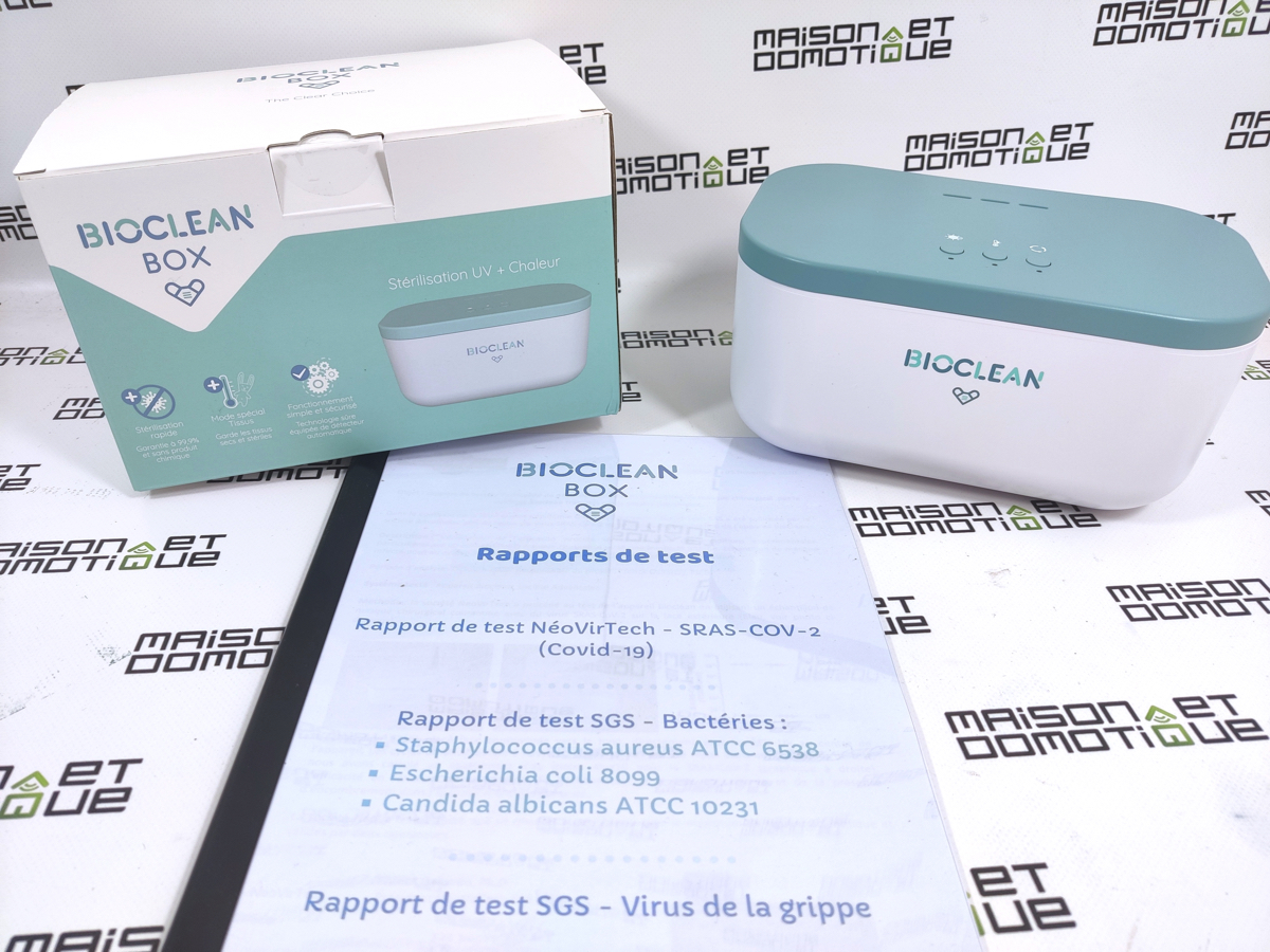 Bioclean Box : Boite UV de Stérilisation et désinfection - Sport Orthese