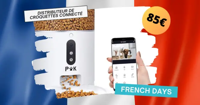 Distributeur De Croquettes Connecte Pour Chien Et Chat A 85 Maison Et Domotique