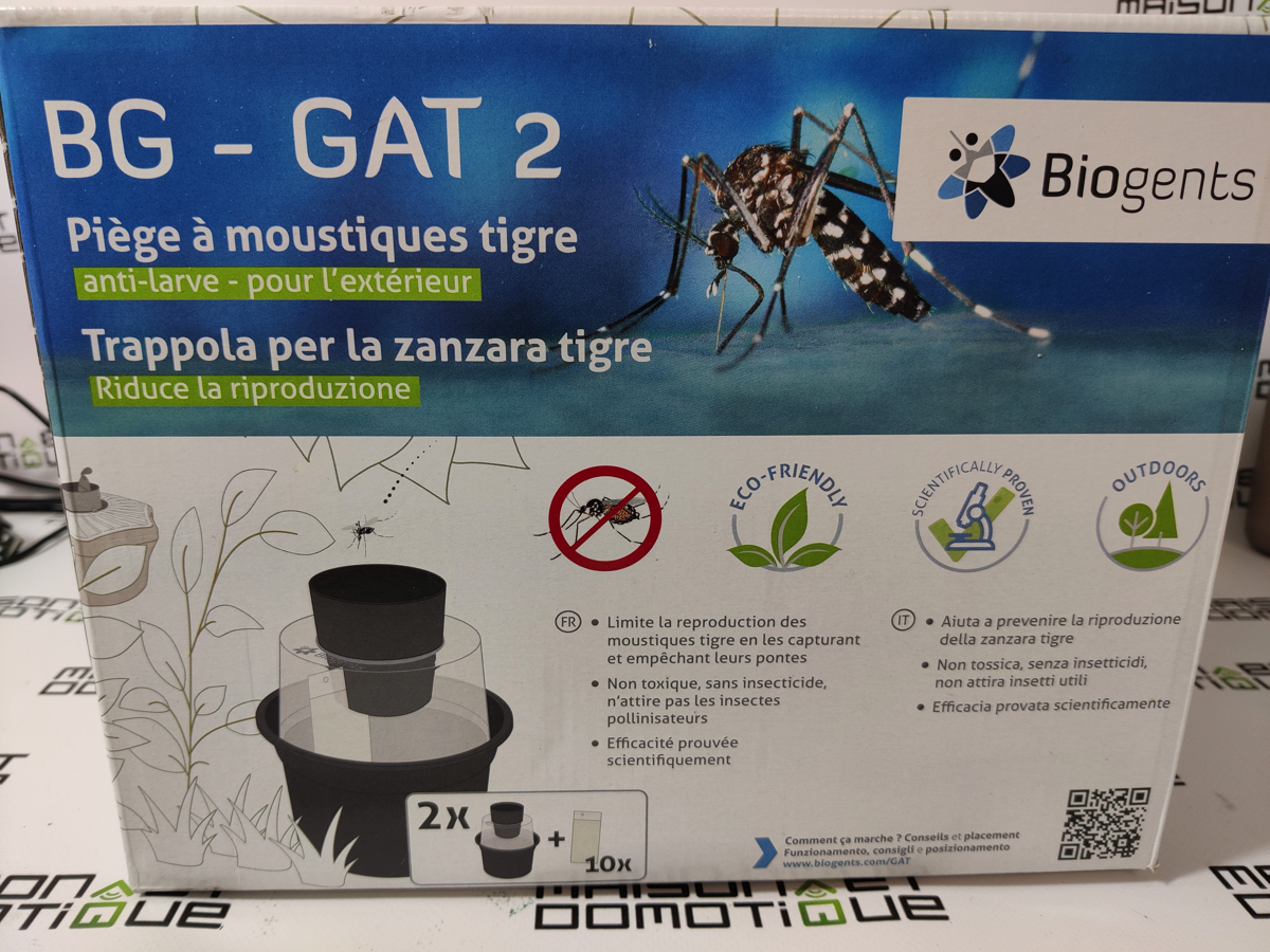 Piège anti moustique tigre extérieur MOSQUITAIRE, vente au meilleur prix
