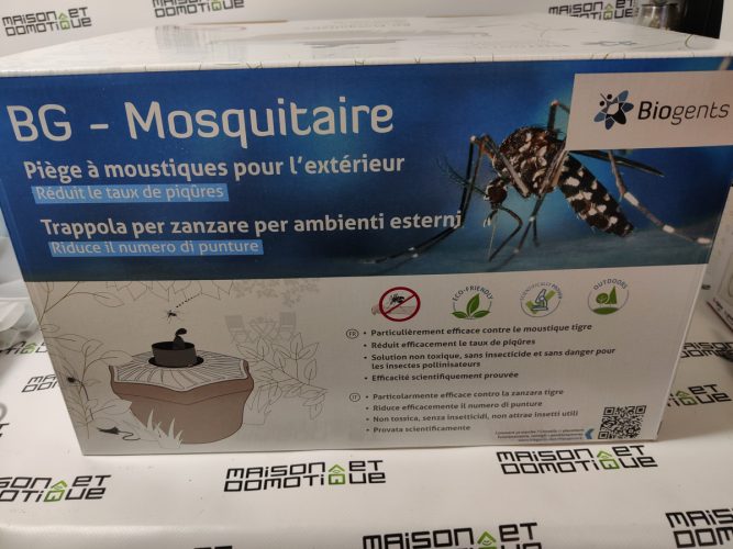 Piège anti moustique tigre extérieur MOSQUITAIRE, vente au meilleur prix