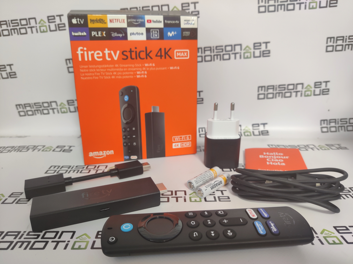 Fire TV Stick et télécommande vocale Alexa avec boutons de contrôle de la TV),  Son Dolby Atmos