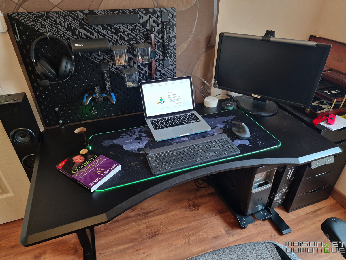 Bureau assis debout gamer - Le meilleur bureau électrique gaming