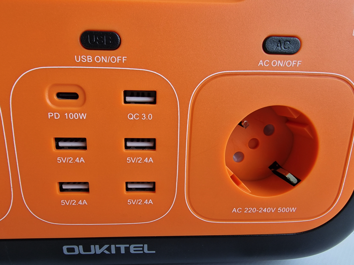 Oukitel P501E - Centrale électrique portable - 140 400 mAh