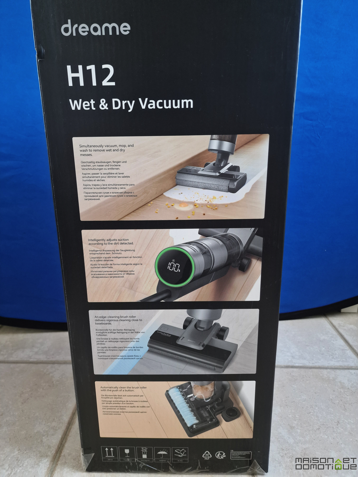 Test Dreame H12: l'aspirateur eau et poussière intelligent, pour faciliter  le ménage - Maison et Domotique