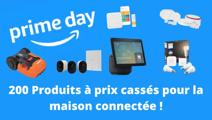 titre primeday maison connectee 200