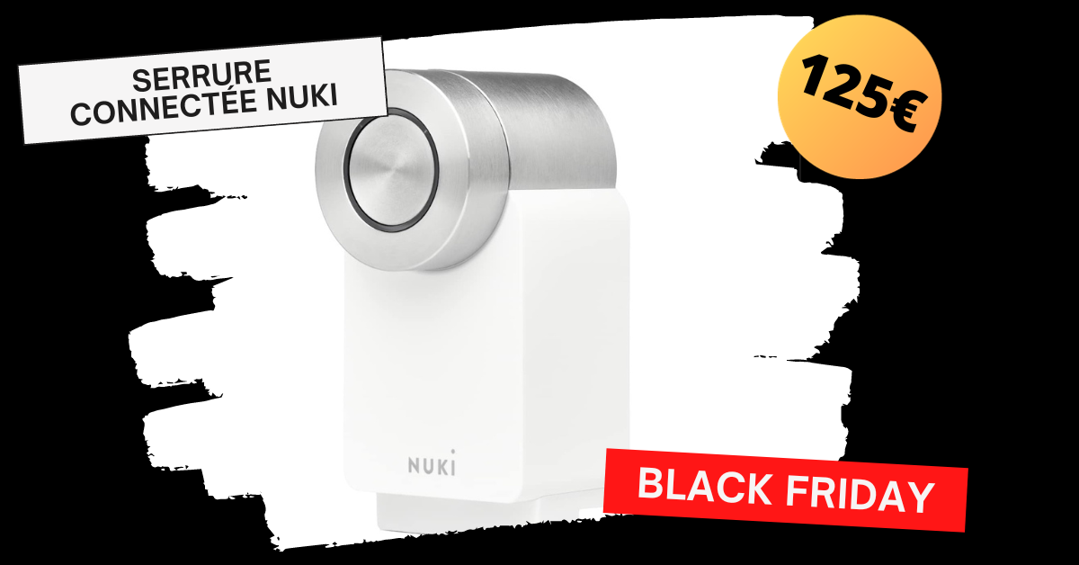 Serrure intelligente 3.0 Nuki - Apple (FR)